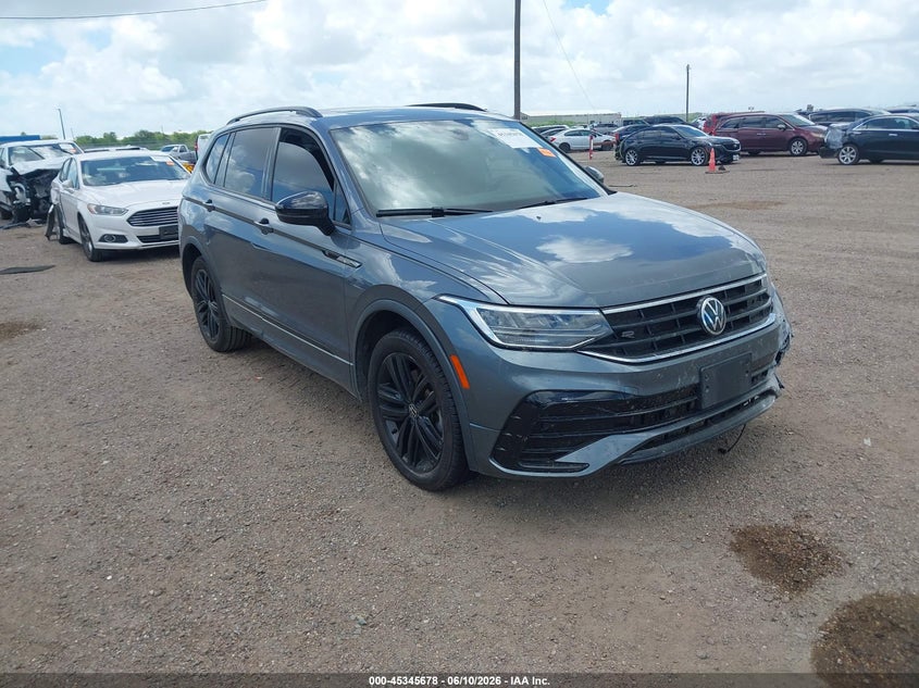 2022 Volkswagen Tiguan VIN 3VVCB7AX4NM063510 — IAAI salvage auction photo