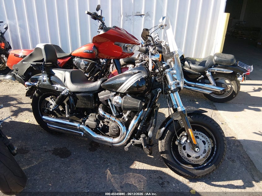 2015 Harley-davidson Fat bob VIN 1HD1GYM10FC317798 IAAI salvage auction — FRONT END, Salvage (Minnesota), sold $3,050 on 2026-07-28 (photo 1)