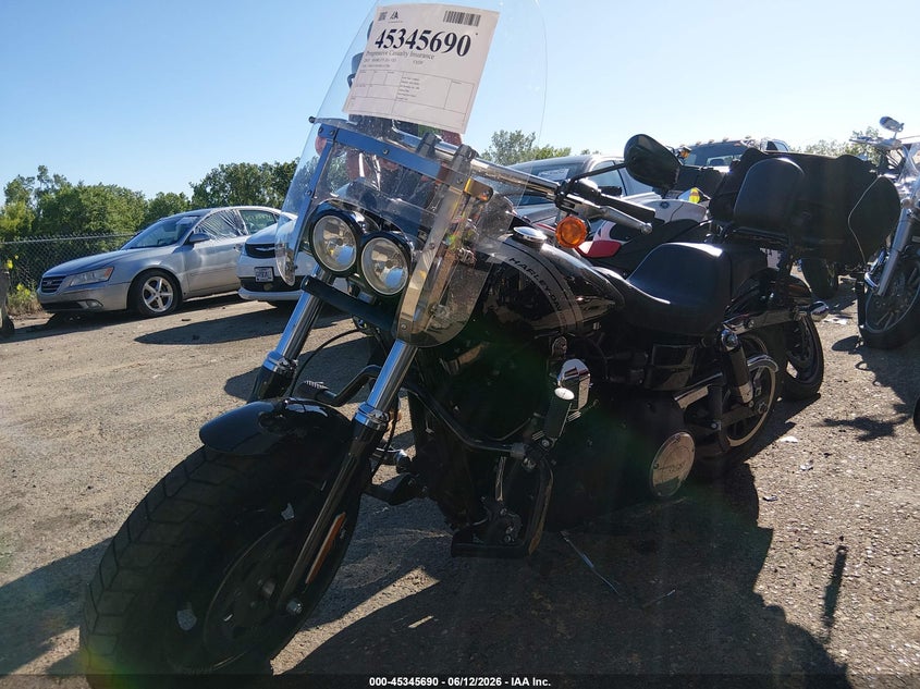 2015 Harley-davidson Fat bob VIN 1HD1GYM10FC317798 IAAI salvage auction — FRONT END, Salvage (Minnesota), sold $3,350 on 2026-07-28 (photo 2)