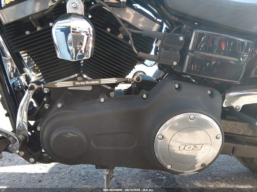 2015 Harley-davidson Fat bob VIN 1HD1GYM10FC317798 IAAI salvage auction — FRONT END, Salvage (Minnesota), sold $3,350 on 2026-07-28 (photo 9)