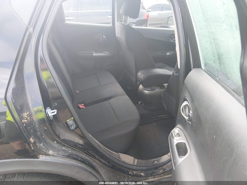 2016 Nissan Juke VIN JN8AF5MR9GT602241 IAAI salvage auction — WATER/FLOOD, Salvage (Tennessee), sold $300 on 2026-07-22 (photo 8)