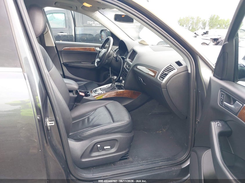 2015 Audi Q5 VIN WA1CFAFP9FA101282 IAAI salvage auction — FRONT END, Mv-907A (New York), sold $1,450 on 2026-07-08 (photo 5)