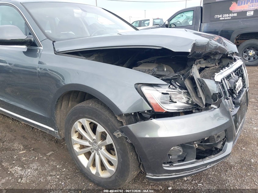 2015 Audi Q5 VIN WA1CFAFP9FA101282 IAAI salvage auction — FRONT END, Mv-907A (New York), sold $1,450 on 2026-07-08 (photo 6)