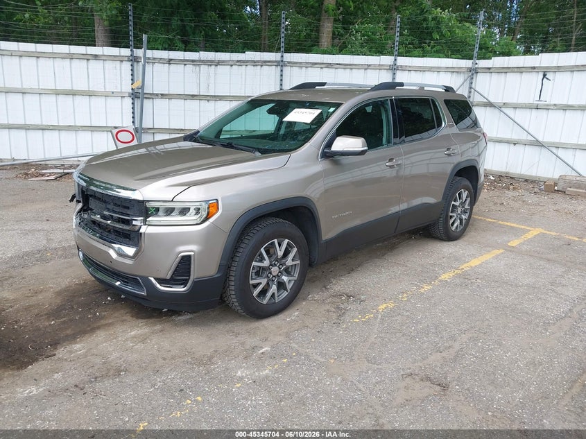 2022 Gmc Acadia VIN 1GKKNRL41NZ163650 IAAI salvage auction — FRONT END, Salvage (Michigan), sold $7,100 on 2026-07-09 (photo 2)