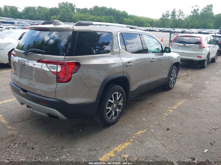 2022 Gmc Acadia VIN 1GKKNRL41NZ163650 IAAI salvage auction — FRONT END, Salvage (Michigan), sold $7,100 on 2026-07-09 (photo 4)