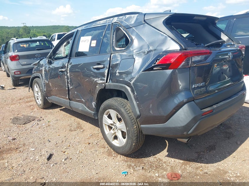 2019 Toyota Rav 4 VIN JTMW1RFV2KD019949 IAAI salvage auction — ROLLOVER, Salvage (Alabama), sold $3,150 on 2026-07-15 (photo 3)