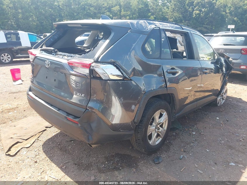 2019 Toyota Rav 4 VIN JTMW1RFV2KD019949 IAAI salvage auction — ROLLOVER, Salvage (Alabama), sold $3,150 on 2026-07-15 (photo 4)