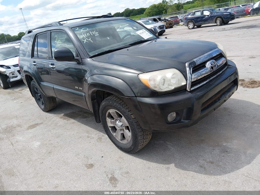 2006 Toyota 4runner VIN JTEBU14R560096529 IAAI salvage auction — FRONT & REAR, Nrc Lienholder Repossession Paperwork (Iowa), sold $25 on 2026-07-28 (photo 1)