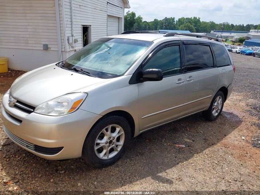 2005 Toyota Sienna VIN 5TDBA23C05S053115 IAAI salvage auction — NORMAL WEAR, Repossession Paperwork (South Carolina), sold $600 on 2026-07-28 (photo 2)