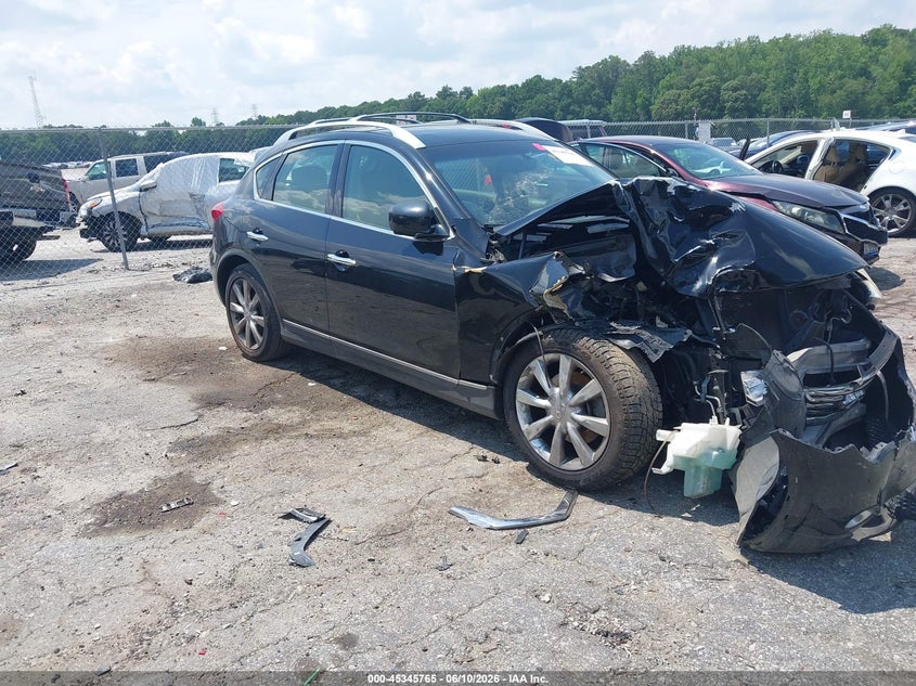 2011 Infiniti Ex VIN JN1AJ0HR8BM850512 IAAI salvage auction — RIGHT FRONT, Salvage (Georgia), sold $350 on 2026-07-22 (photo 1)