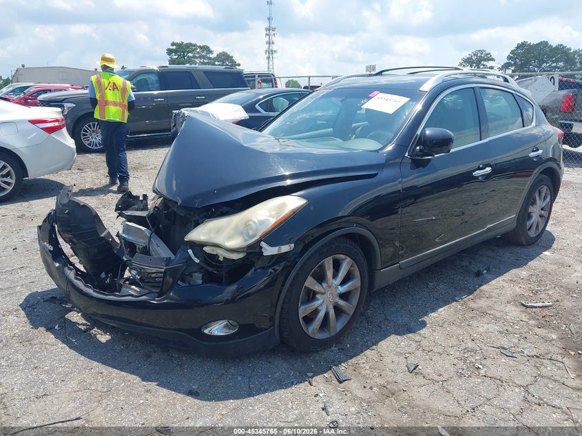 2011 Infiniti Ex VIN JN1AJ0HR8BM850512 IAAI salvage auction — RIGHT FRONT, Salvage (Georgia), sold $350 on 2026-07-22 (photo 2)