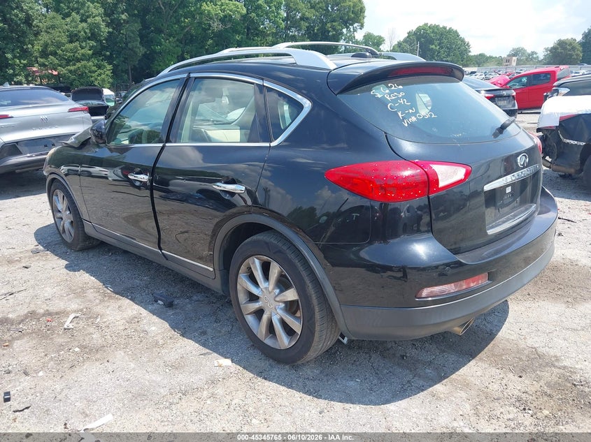 2011 Infiniti Ex VIN JN1AJ0HR8BM850512 IAAI salvage auction — RIGHT FRONT, Salvage (Georgia), sold $350 on 2026-07-22 (photo 3)
