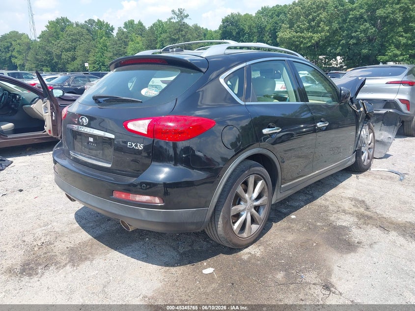 2011 Infiniti Ex VIN JN1AJ0HR8BM850512 IAAI salvage auction — RIGHT FRONT, Salvage (Georgia), sold $350 on 2026-07-22 (photo 4)