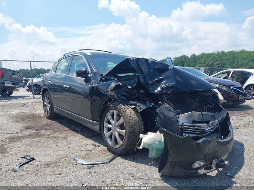 2011 Infiniti Ex VIN JN1AJ0HR8BM850512 IAAI salvage auction — RIGHT FRONT, Salvage (Georgia), sold $350 on 2026-07-22 (photo 6)
