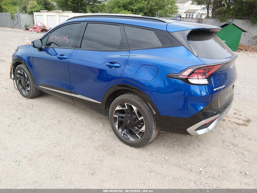 2023 Kia Sportage VIN 5XYK5CAF4PG008475 IAAI salvage auction — FRONT END, Salvage (New Jersey), sold $5,300 on 2026-07-31 (photo 3)