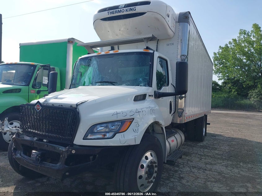2025 International VIN 3HAEUMML7SL400337 IAAI salvage auction — FRONT END, Salvage Title, sold $10,600 on 2026-07-22 (photo 2)