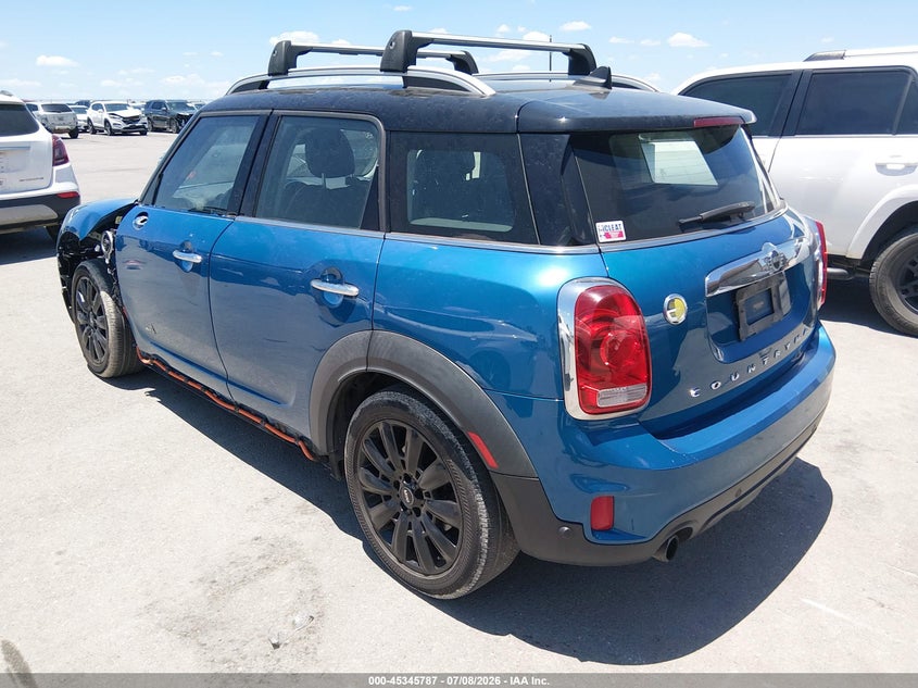 2019 Mini VIN WMZYU7C55K3F93530 IAAI salvage auction — SIDE, Original (Texas), sold $4,250 on 2026-08-09 (photo 3)