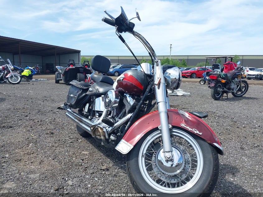 2001 Harley-davidson Flstci VIN 1HD1BWB111Y075752 — IAAI salvage auction photo