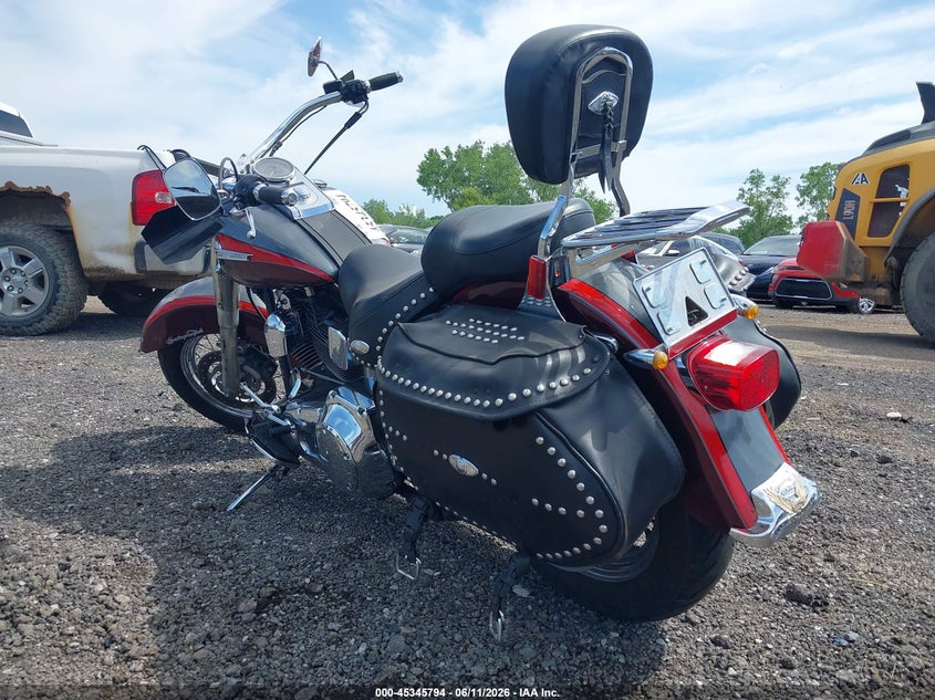 2001 Harley-davidson Flstci VIN 1HD1BWB111Y075752 IAAI salvage auction — FRONT END, Salvage (Ohio), sold $400 on 2026-07-07 (photo 3)