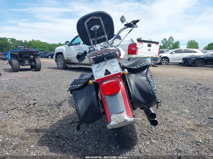 2001 Harley-davidson Flstci VIN 1HD1BWB111Y075752 IAAI salvage auction — FRONT END, Salvage (Ohio), sold $400 on 2026-07-07 (photo 6)