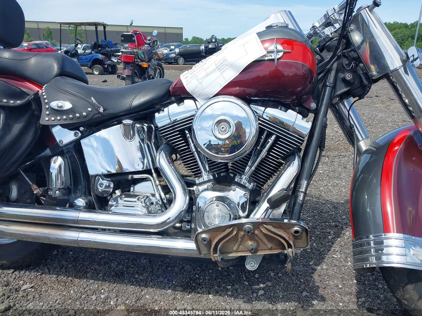2001 Harley-davidson Flstci VIN 1HD1BWB111Y075752 IAAI salvage auction — FRONT END, Salvage (Ohio), sold $400 on 2026-07-07 (photo 8)