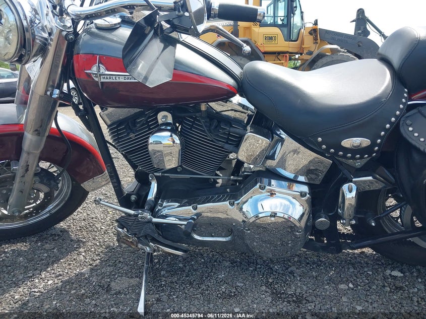 2001 Harley-davidson Flstci VIN 1HD1BWB111Y075752 IAAI salvage auction — FRONT END, Salvage (Ohio), sold $400 on 2026-07-07 (photo 9)