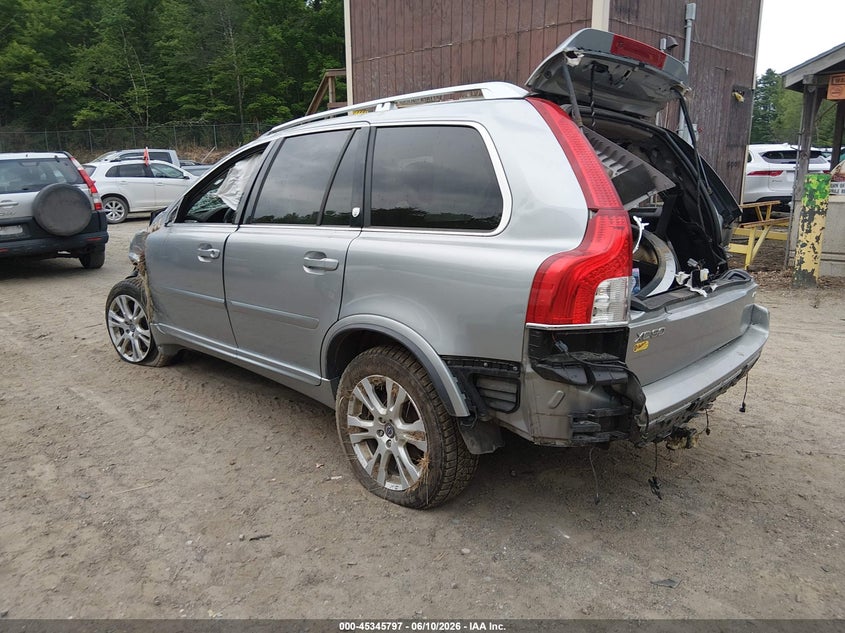 2013 Volvo Xc90 VIN YV4952CZ9D1642096 IAAI salvage auction — FRONT & REAR, Salvage (Vermont), sold $125 on 2026-07-23 (photo 3)