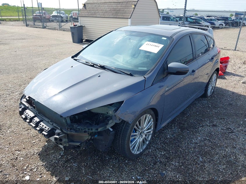 2016 Ford Focus VIN WF0DP3TH3G4115739 IAAI salvage auction — FRONT END, Salvage (Utah), sold $5,350 on 2026-07-22 (photo 2)