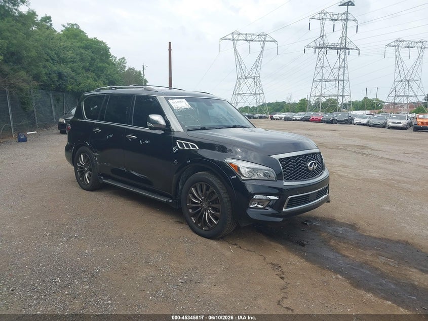 2017 Infiniti Qx80 VIN JN8AZ2NE5H9156248 — IAAI salvage auction photo