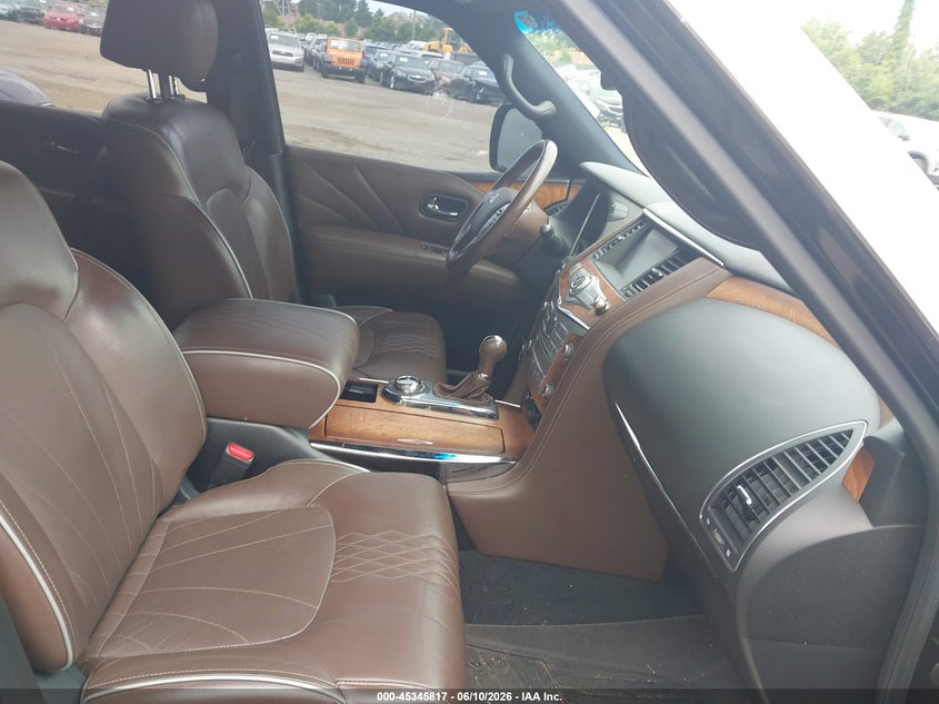2017 Infiniti Qx80 VIN JN8AZ2NE5H9156248 IAAI salvage auction — RIGHT SIDE, Wait Title, sold $9,050 on 2026-08-14 (photo 5)