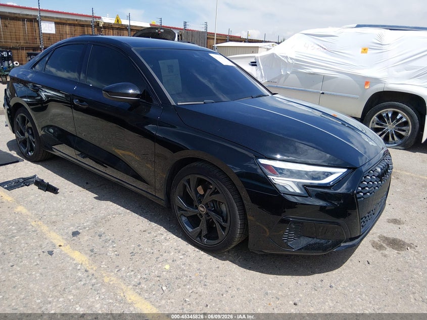 2022 Audi A3 VIN WAUHUDGY8NA077725 IAAI salvage auction — REAR END, Salvage (Colorado), sold $13,700 on 2026-07-31 (photo 1)