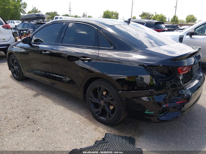 2022 Audi A3 VIN WAUHUDGY8NA077725 IAAI salvage auction — REAR END, Salvage (Colorado), sold $13,700 on 2026-07-31 (photo 3)