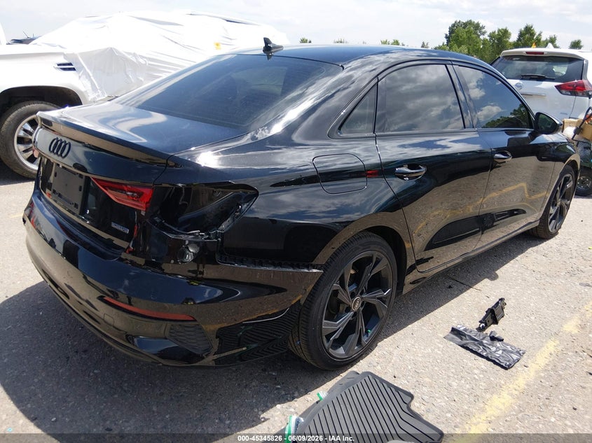 2022 Audi A3 VIN WAUHUDGY8NA077725 IAAI salvage auction — REAR END, Salvage (Colorado), sold $13,700 on 2026-07-31 (photo 4)