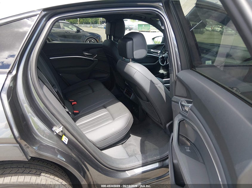 2023 Audi E-tron sportback VIN WA12AAGE8PB004576 IAAI salvage auction — FRONT END, Salvage (New Jersey), sold $15,300 on 2026-07-26 (photo 8)