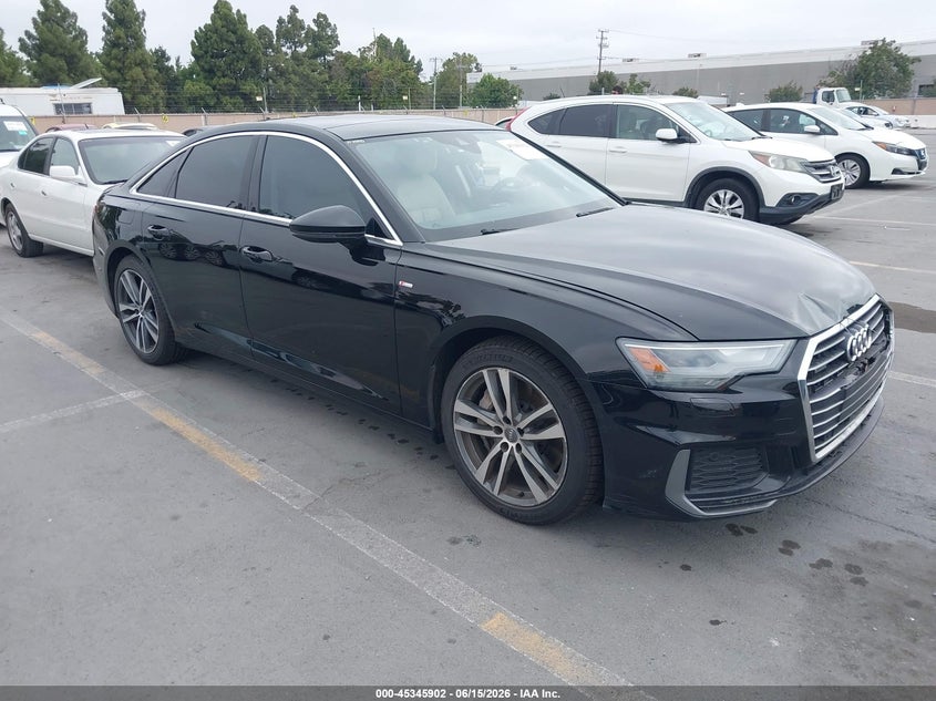 2019 Audi A6 VIN WAUK2AF22KN082544 IAAI salvage auction — FRONT END, Salvage (California), sold $7,800 on 2026-08-03 (photo 1)
