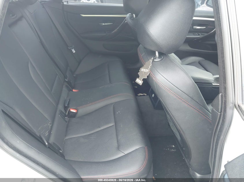 2016 BMW 4er VIN WBA4A9C57GG696154 IAAI salvage auction — WATER/FLOOD, Salvage (Texas), sold $1,300 on 2026-07-20 (photo 8)