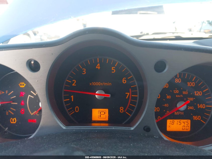 2006 Nissan 350z VIN JN1AZ36A46M450718 IAAI salvage auction — LEFT REAR, Salvage (Idaho), sold $25 on 2026-07-21 (photo 7)