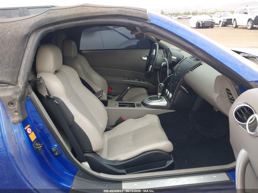 2006 Nissan 350z VIN JN1AZ36A46M450718 IAAI salvage auction — LEFT REAR, Salvage (Idaho), sold $25 on 2026-07-21 (photo 5)