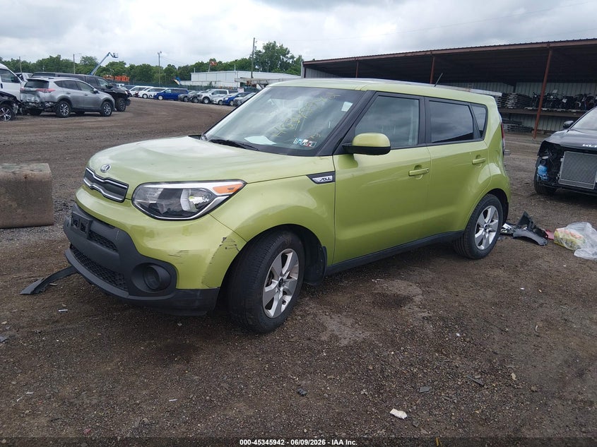 2019 Kia Soul VIN KNDJN2A21K7915970 IAAI salvage auction — RIGHT FRONT, Salvage (Ohio), sold $875 on 2026-07-29 (photo 2)