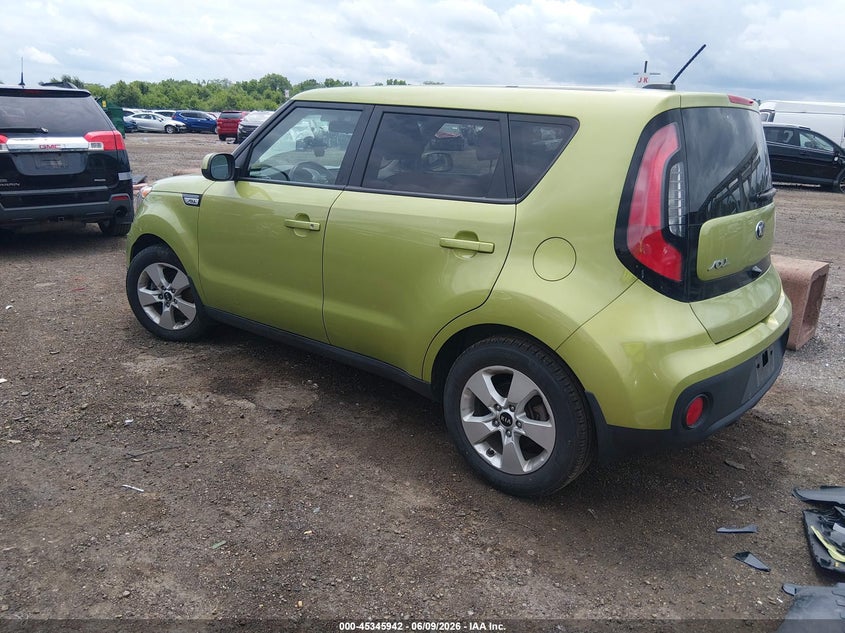 2019 Kia Soul VIN KNDJN2A21K7915970 IAAI salvage auction — RIGHT FRONT, Salvage (Ohio), sold $875 on 2026-07-29 (photo 3)
