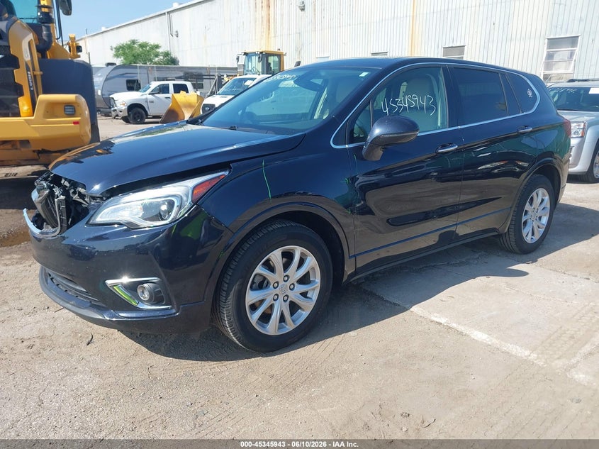 2020 Buick Envision VIN LRBFX1SA6LD017849 IAAI salvage auction — RIGHT FRONT, Salvage (Indiana), sold $2,550 on 2026-07-07 (photo 2)