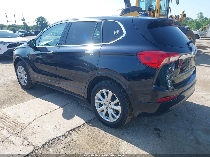 2020 Buick Envision VIN LRBFX1SA6LD017849 IAAI salvage auction — RIGHT FRONT, Salvage (Indiana), sold $2,550 on 2026-07-07 (photo 3)