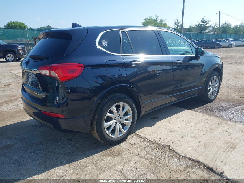 2020 Buick Envision VIN LRBFX1SA6LD017849 IAAI salvage auction — RIGHT FRONT, Salvage (Indiana), sold $2,550 on 2026-07-07 (photo 4)