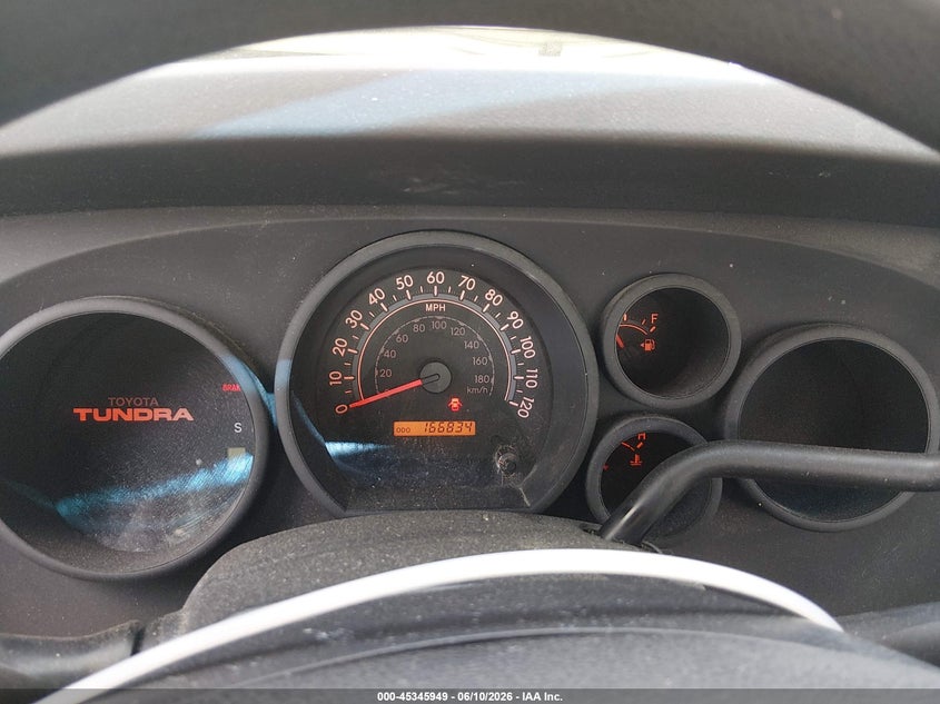 2010 Toyota Tundra VIN 5TFLU5F10AX021910 IAAI salvage auction — SIDE, Salvage - Greater Than 75% (Maryland), sold $2,200 on 2026-07-11 (photo 7)