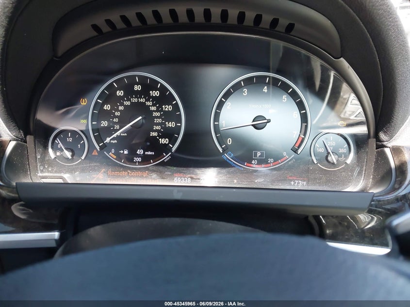 2013 BMW VIN WBA6B4C51DDG67984 IAAI salvage auction — RIGHT SIDE, Clear (New Jersey), sold $3,900 on 2026-07-27 (photo 7)