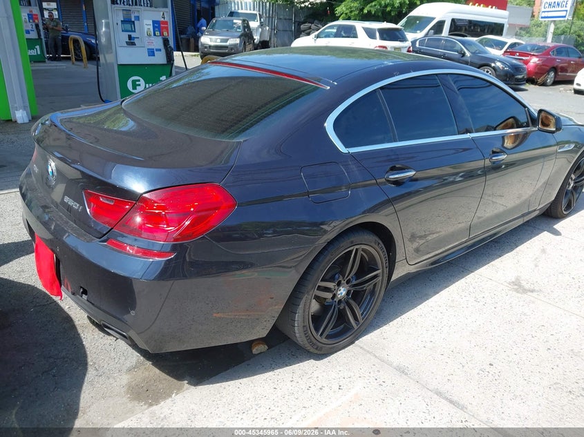 2013 BMW VIN WBA6B4C51DDG67984 IAAI salvage auction — RIGHT SIDE, Clear (New Jersey), sold $3,900 on 2026-07-27 (photo 4)