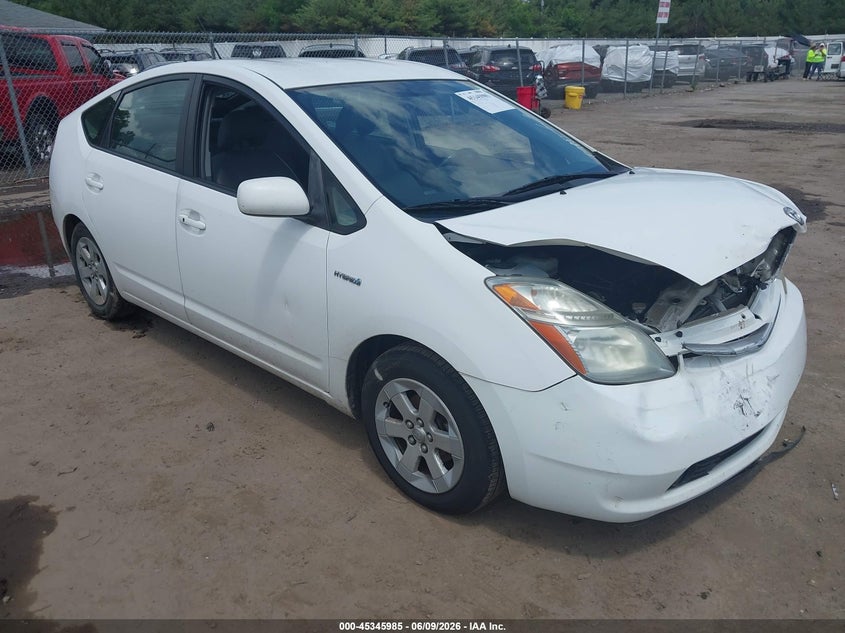 2008 Toyota Prius VIN JTDKB20U583444650 IAAI salvage auction — FRONT END, Clear (Indiana), sold $1,350 on 2026-07-10 (photo 1)