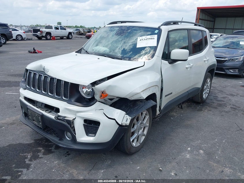 2019 Jeep Renegade VIN ZACNJABB3KPK81843 IAAI salvage auction — FRONT END, Salvage (Illinois), sold $775 on 2026-07-28 (photo 2)