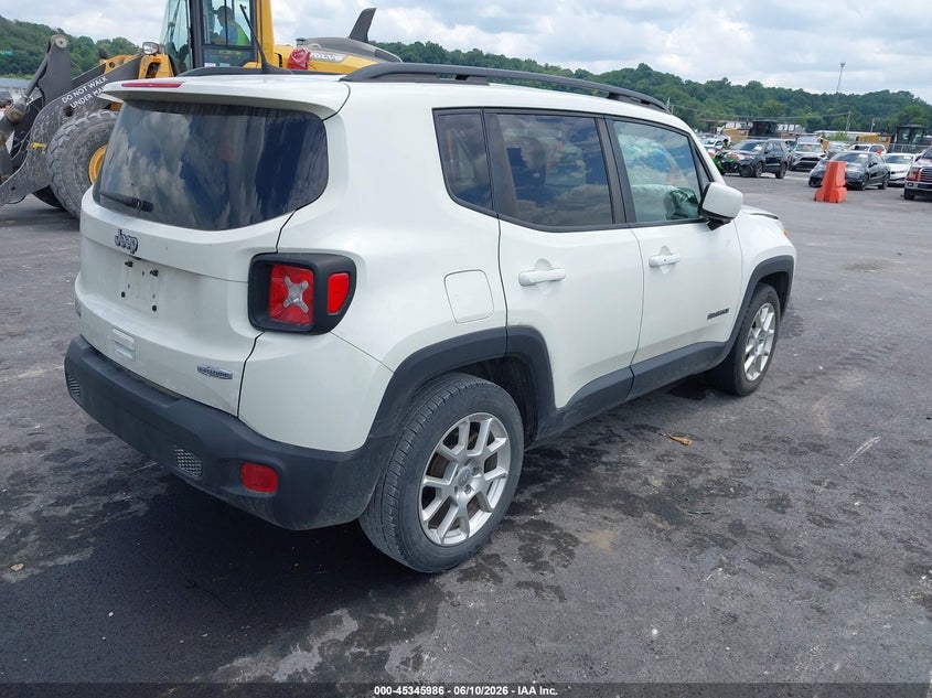 2019 Jeep Renegade VIN ZACNJABB3KPK81843 IAAI salvage auction — FRONT END, Salvage (Illinois), sold $775 on 2026-07-28 (photo 4)