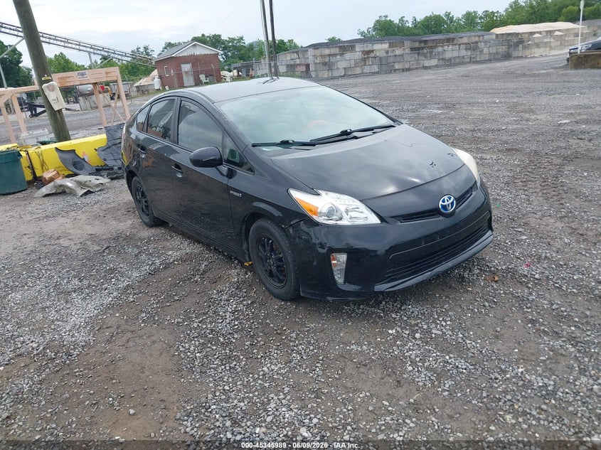 2012 Toyota Prius VIN JTDKN3DU7C5406860 IAAI salvage auction — NORMAL WEAR, Clear (North Carolina), sold $1,575 on 2026-07-17 (photo 1)